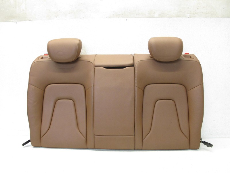 08-17 AUDI 8T A5 S5 RS5 COUPE REAR BACK UPPER SEAT LEATHER BENCH OEM 022024