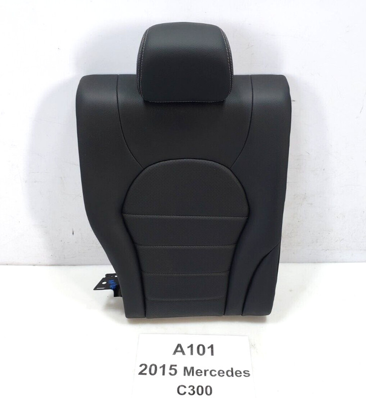 ✅ 2015-18 OEM Mercedes W205 C300 C400 C63 Rear Right Upper Seat Black Anthracite