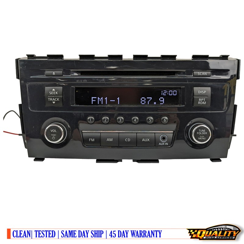 13 14 15 Nissan Altima Am/Fm Radio Mp3/Wma Cd Player W/Aux In 28185-3Tb0G OEM