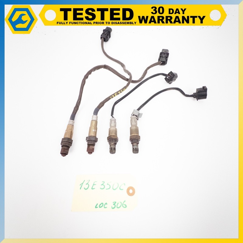 12-16 Mercedes E/C-Class W212 W204 ENGINE OXYGEN O2 LAMBDA SENSOR SET OF 4 OEM