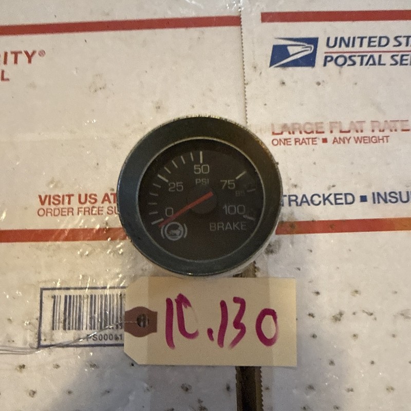 KENWORTH T600 , T800 , Brake pressure gauge. P/N: Q43-1040-103C