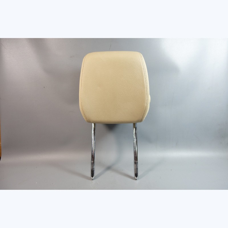 12-19 BMW F30 F31 Front Upper Sport Seat Headrest Restraint Beige Leather OEM