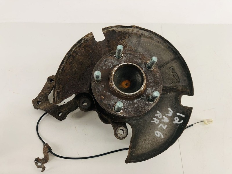 11-13 MAZDA 6 FWD REAR RIGHT PASSENGER SIDE SPINDLE KNUCKLE WHEEL HUB OEM