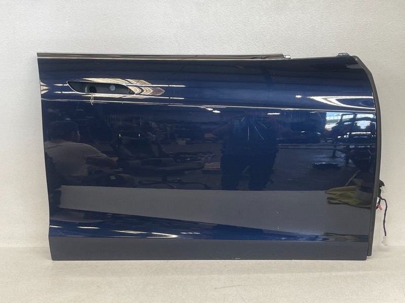⭐2012-2021 TESLA MODEL S FRONT RIGHT DOOR SHELL COVER PANEL BLUE ASSY OEM LOT2TP