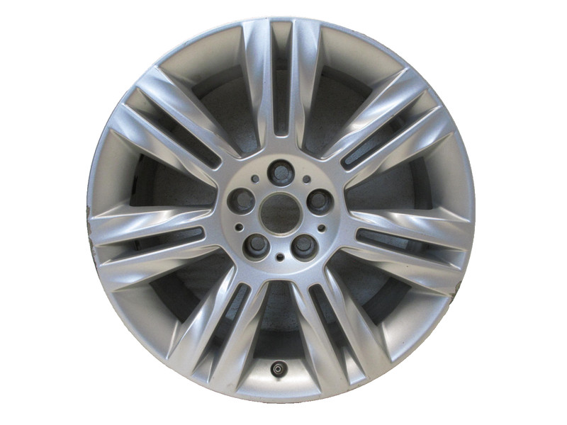 16-23 JAGUAR X260 XF FACTORY WHEEL RIM TWIN 7-SPOKE SILVER 8J 18" OEM 041725 2