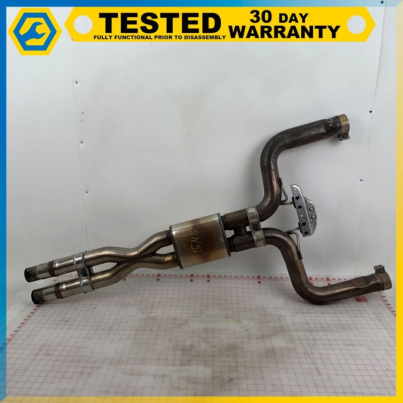 14-24 MASERATI GHIBLI 3.0L EXHAUST SYSTEM CENTER RESONATOR PIPE OEM