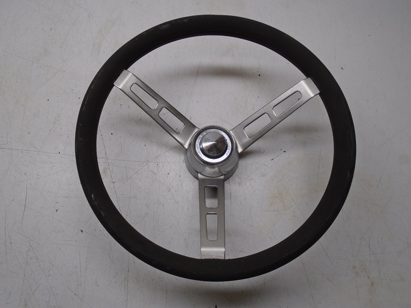 ZZ1 Marine Boat Steering Wheel 3 Spoke 14"