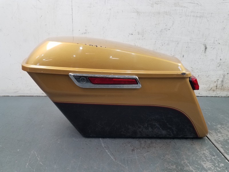 2017 17 - 23 Harley Davidson Touring Road GlideLeft Saddle Bag / Lid#6144 V5
