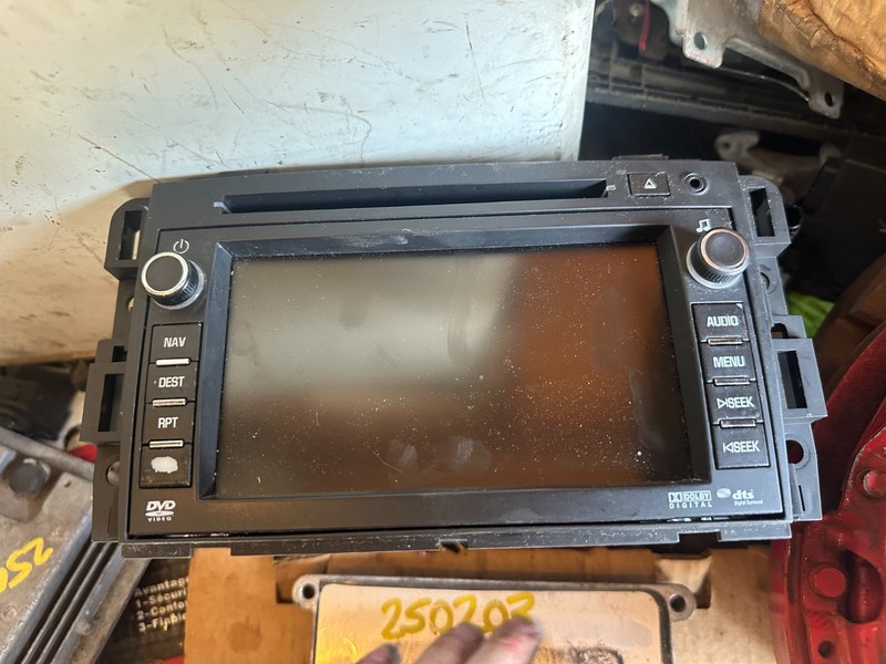10-12 TRAVERSE ENCLAVE ACADIA OEM NAVIGATION RADIO STEREO CD PLAYER OPT U4H