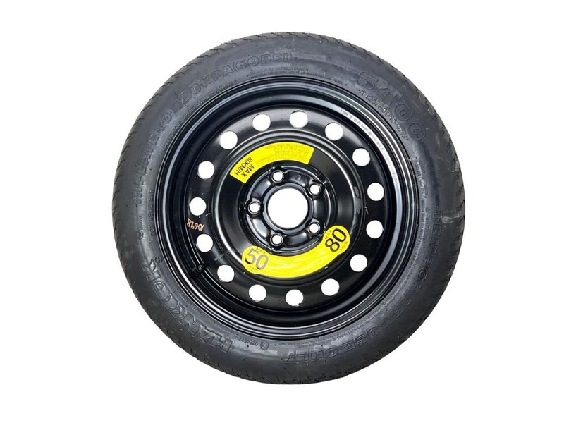 2018-2025 Hyundai Kona Steel Spare Wheel Black