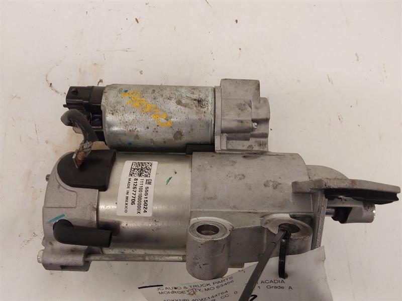 Starter Motor Fits 19-20 XT4 3227310