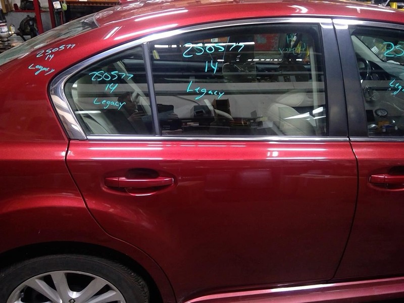 Passenger Rear Side Door Electric Sedan Fits 10-14 LEGACY 1730126