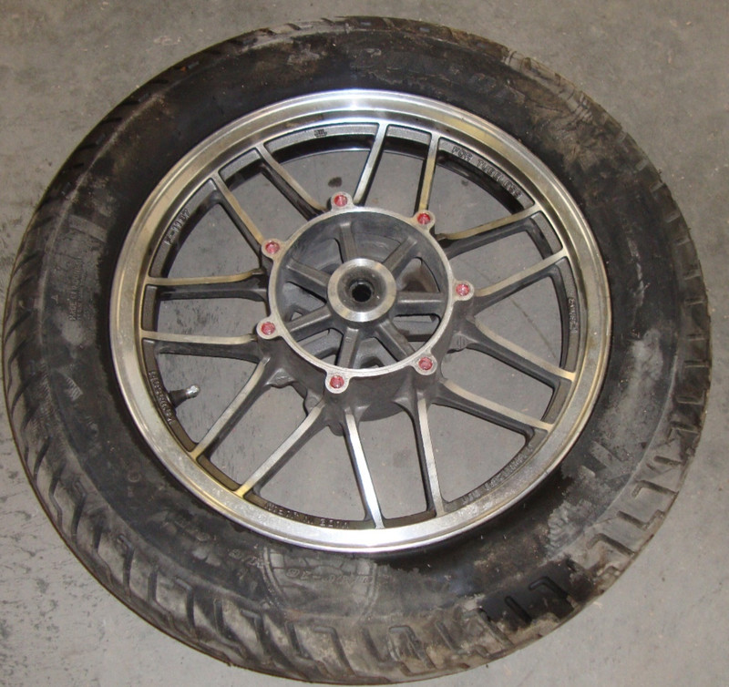 2002 Kawasaki Voyager ZG1200 ZG 1200 B XII Front Rim Tire Wheel 130/90-16 16"