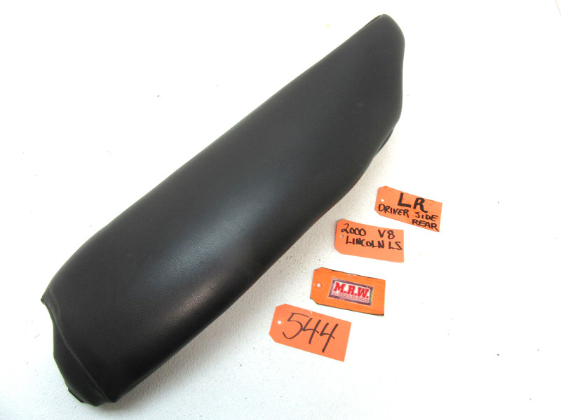 SEAT REAR BACK UPPER TOP 4W CAR DRIVER SIDE LEFT END CAP LH 00 01 02 LINCOLN LS