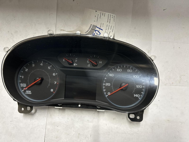 2017 MALIBU Speedometer 1.5L 1 color graphic display 1.5L 10k miles OEM 17