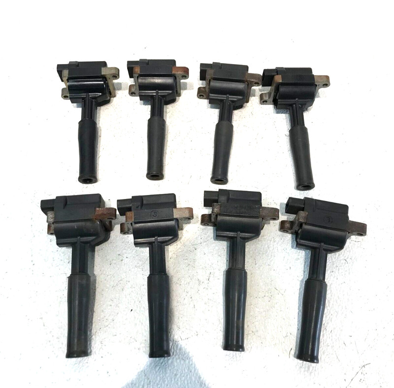 97-02 Jaguar XK8 XKR X100 Engine Motor Ignition Coil Set of 8 XW9312029AB OEM