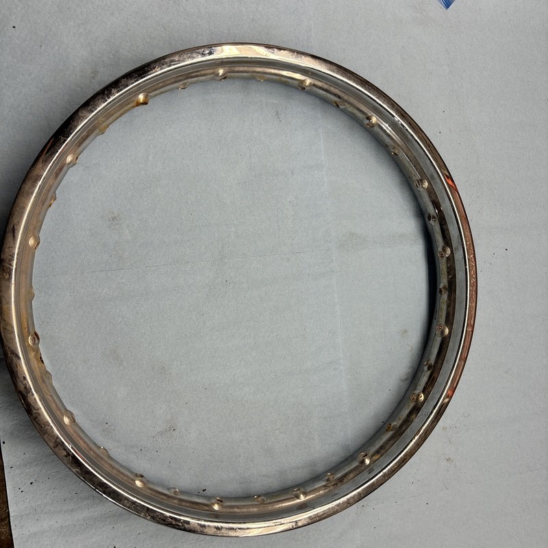 2004 YAMAHA PW80 Zinger Motorcycle Front Rim Ring Good