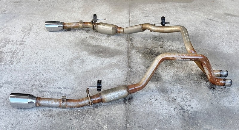 ✅ 2009-24 RAM 1500 Classic 5.7L HEMI OEM REAR EXHAUST SYSTEM PIPE TUBE RESONATOR