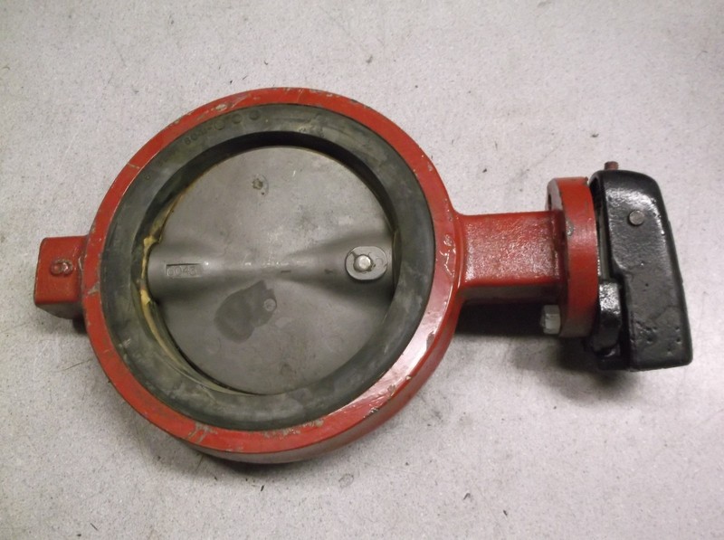 Lunkenheimer Butterfly Valve 4517 316SS 6" Seat 6041 6043 6040 8040