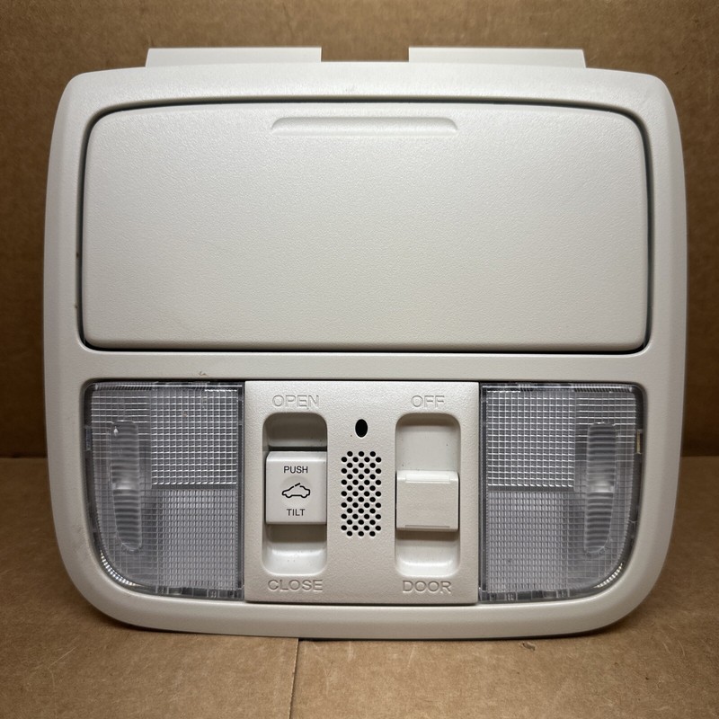2012-2016 Honda CR-V CRV Beige Front Center Over Head Overhead Console Sunroof