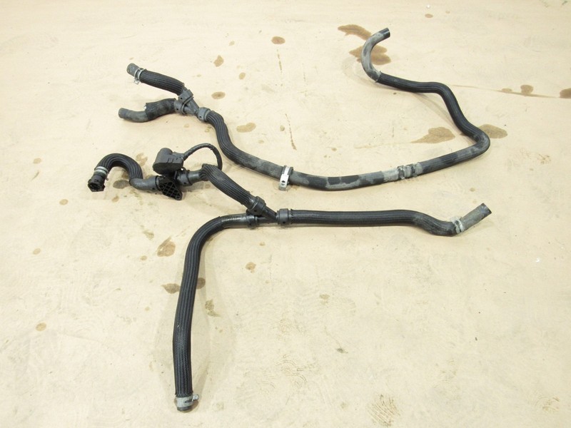 11 12 Fisker Karma 2012 2.0L Radiator Coolant Hose Pipe Line Set 2 Pcs |@2