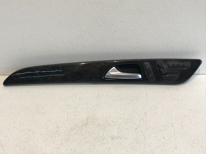 12-18 Mercedes ML350 Left Seat Adjust Switch Block w/ Memory Bezel A1669053900