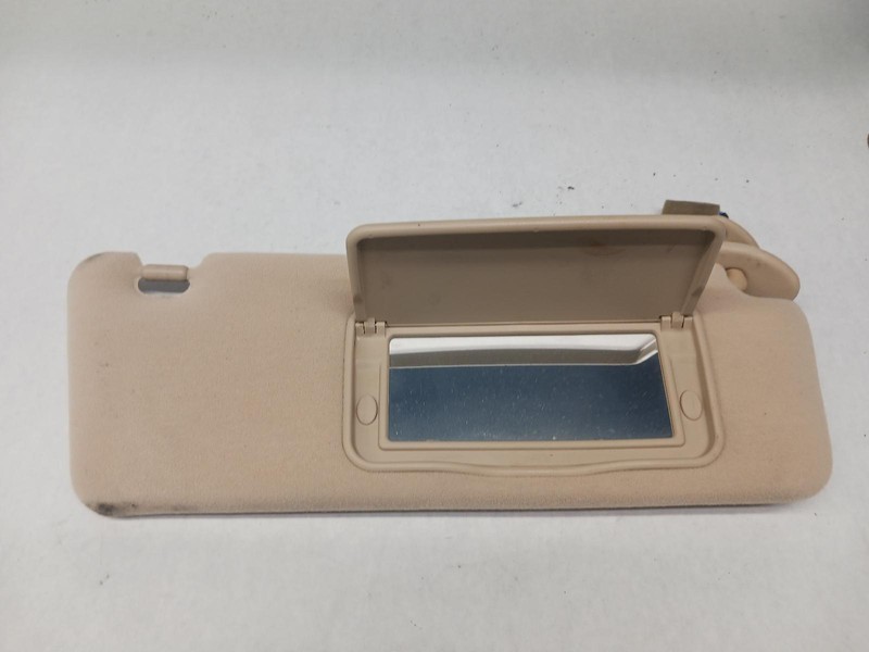 05-'06 LEXUS ES330 right passenger Sun visor illuminated tan OEM