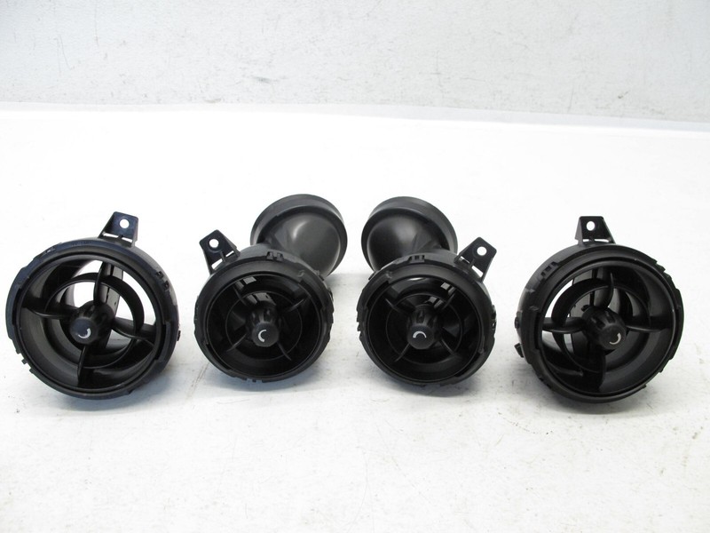 07-15 MINI COOPER S R55 R56 R57 R58 R59 DASHBOARD AIR VENT GRILLE SET OEM 020624