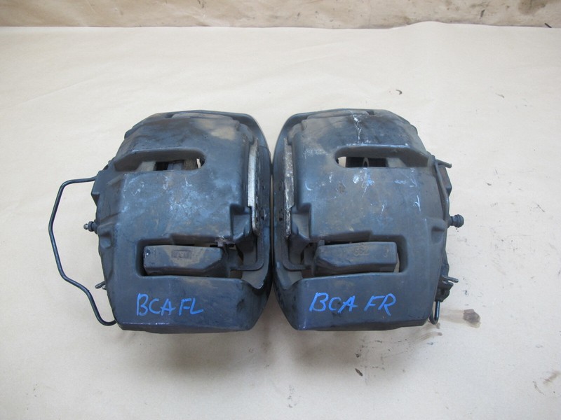 03-10 BENTLEY CONTINENTAL GTC GT FLYING SPUR FRONT BRAKE CALIPER SET OF 2