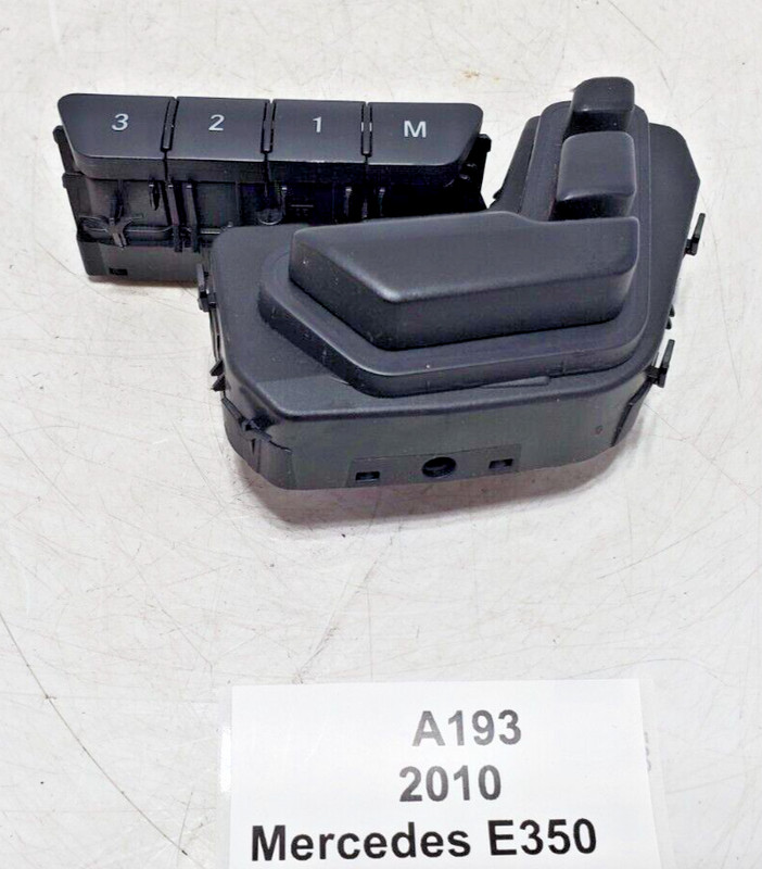 ✅ 10-15 OEM Mercedes W212 W207 E350 Front Right Passenger Seat Control Switch