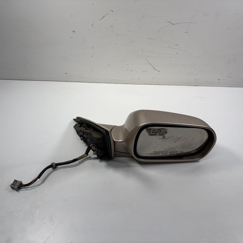 99-01 Acura TL Right Mirror Champagne OEM