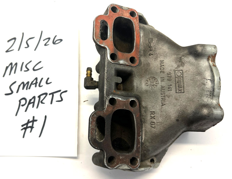 SEA DOO 1998-2003 GTI GTS GTI LE 717 SILVER EXHAUST MANIFOLD FRESHWATER!