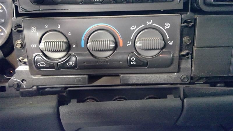 Temperature Control With AC Manual Control Fits 99-02 SIERRA 1500 PICKUP 3233960