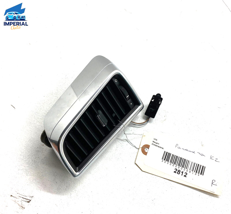 PORSCHE PANAMERA 2010-2016 RIGHT PASSENGER SIDE AC AIR VENT PILLAR GRILLE OEM