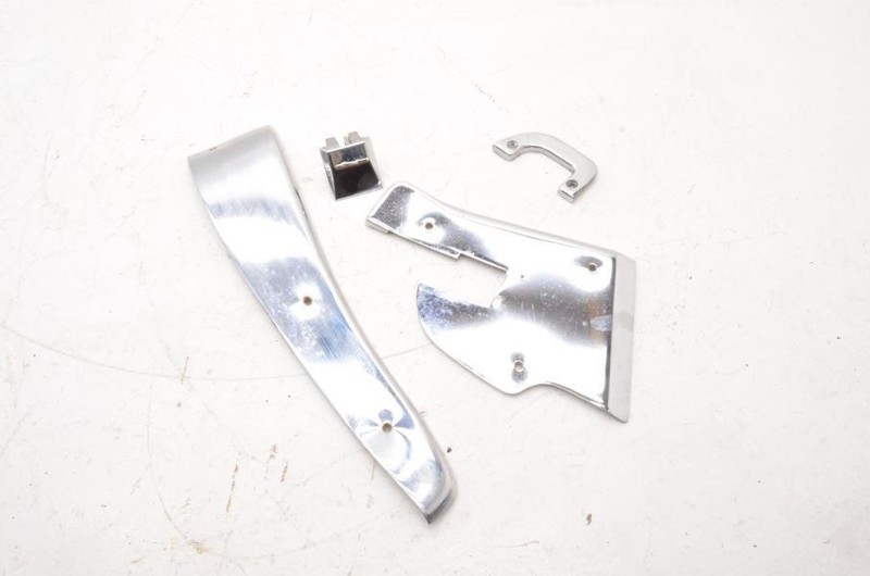 1972-1980 MERCEDES 450SL 107 DRIVER LEFT SIDE DOOR TRIM PIECES CHROME