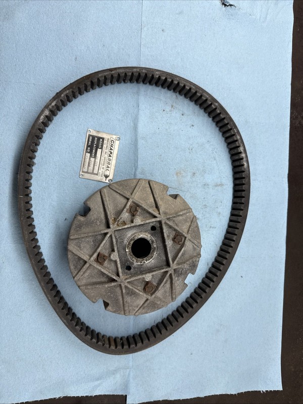 1970’s CHAPARRAL SS 3 Vintage Snowmobile Clutch Parts And Belt