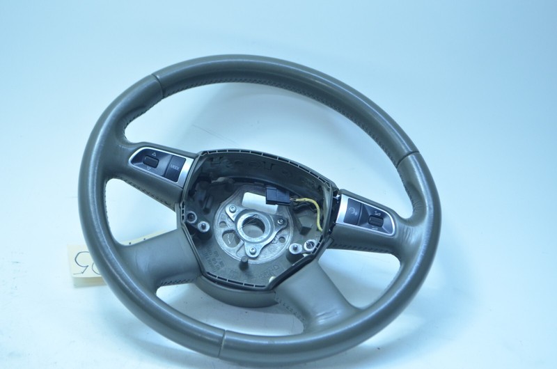 09-12 AUDI Q5 STEERING DRIVER WHEEL W SWITCHES OEM