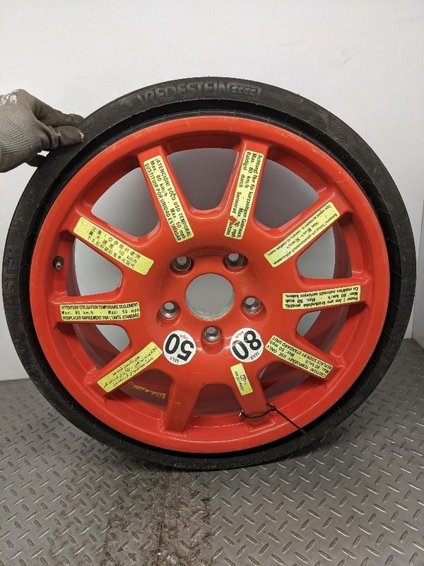 11-18 Porsche Cayenne 958 Emergency Spare Tire Wheel Donut Rim 19 19" OE 11