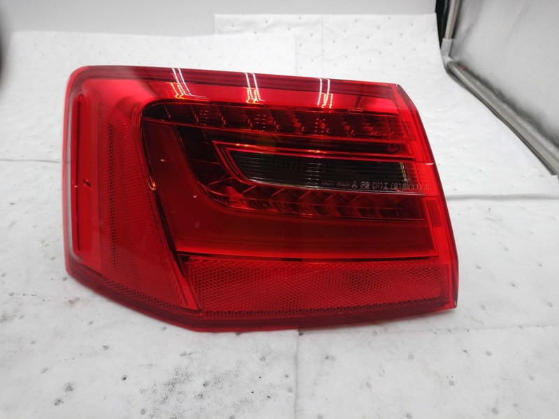 2015 AUDI A6 Left Blue Tail Light Assembly OEM Used 116K Miles NJ25-27010