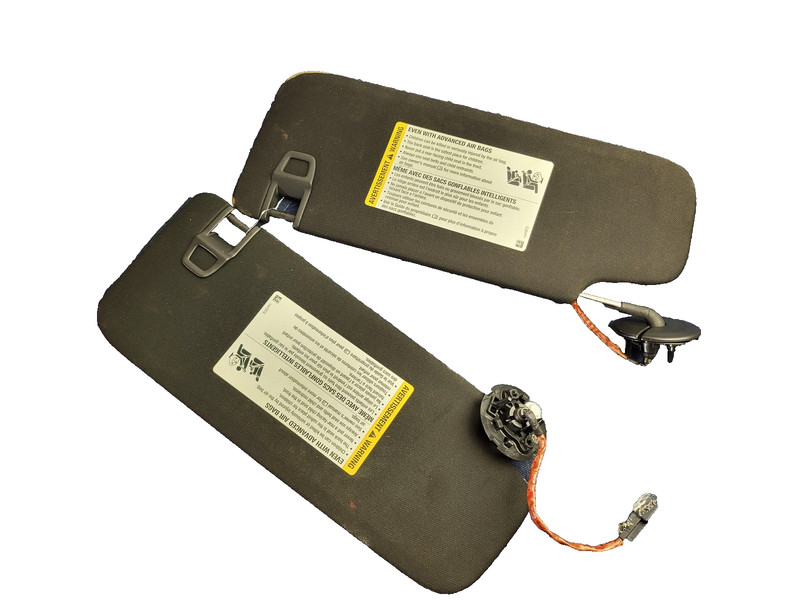 Used Oem Cadillac Left & Right Front Sun Visor SET for 2020-2025 CT4