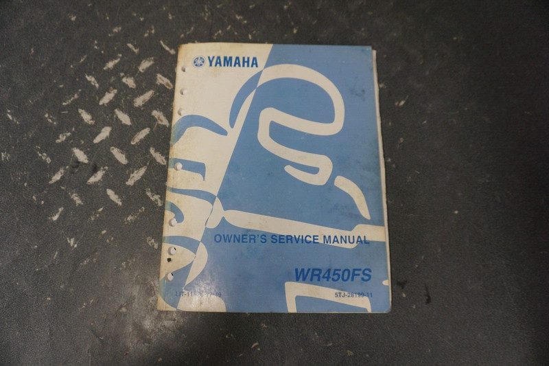 2003 Yamaha OEM WR450FS Owner's Service Manual Book LIT-11626-17-49 5TJ-28199-11