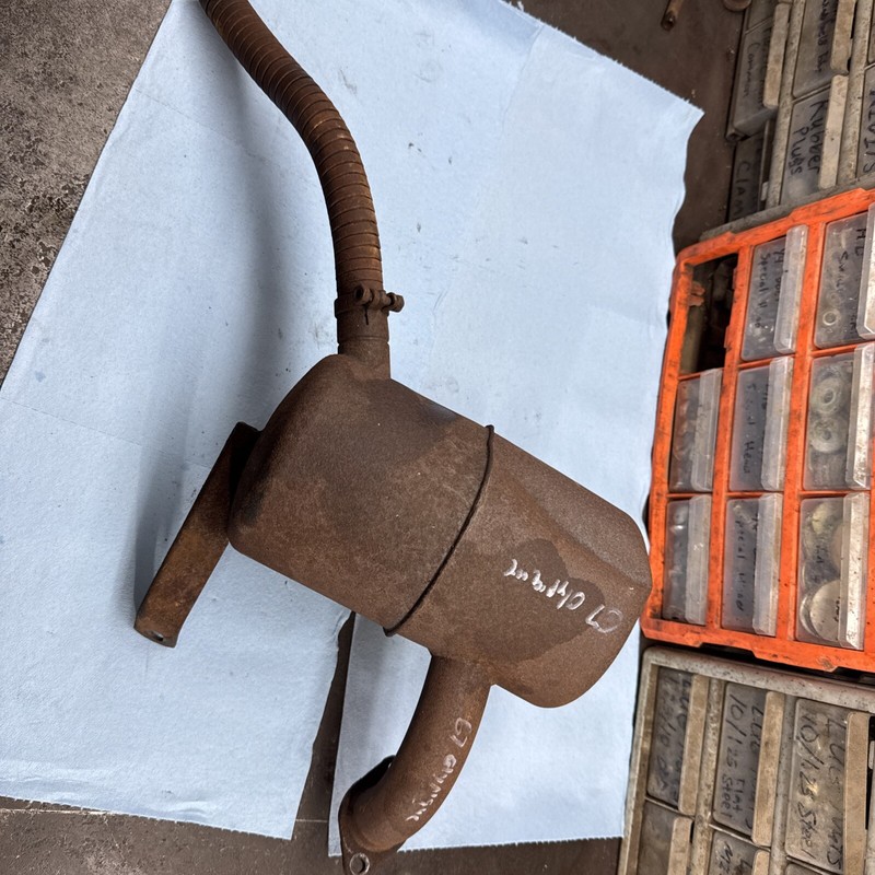 19671968? Ski-doo Olympique Vintage Snowmobile Exhaust Muffler