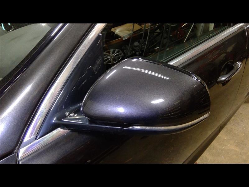 Driver Side View Mirror With Power Folding Gray Fits 10-12 XJ Paint Code LNL
