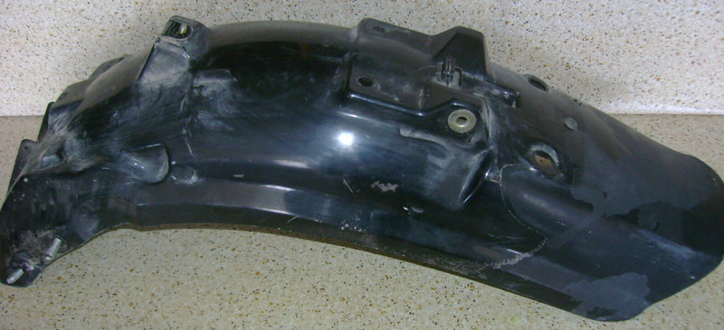 1986 Honda Shadow VT1100 VT 1100 C Black Rear Fender Panel I9