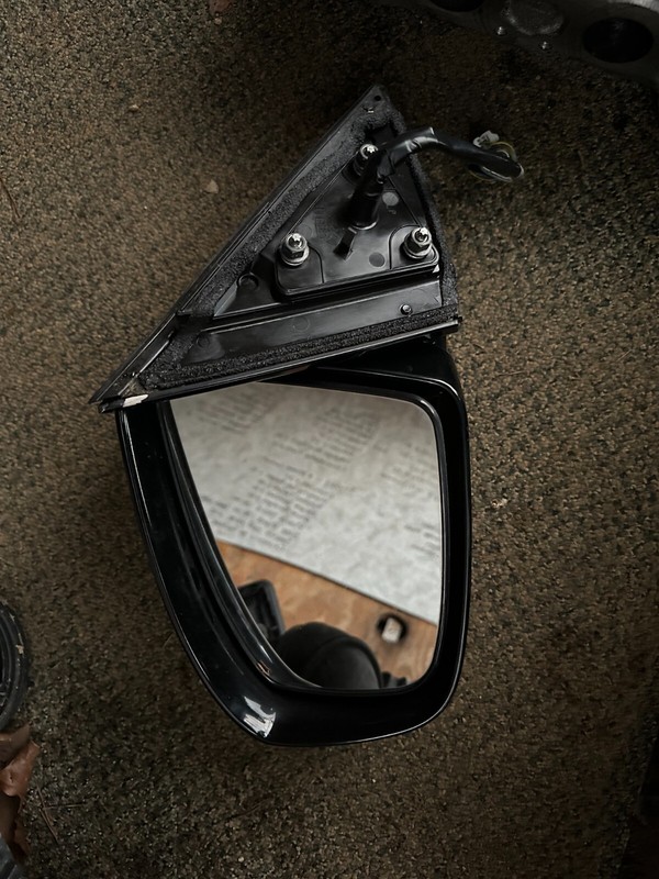 08-13 INFINITI EX35 EX37 QX50 OEM LH FRONT DOOR MIRROR W/ CAMERA