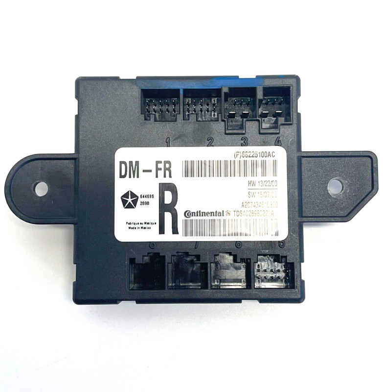 ✅ 14-24 RAM 1500 2500 3500 OEM DOOR MODULE FRONT RIGHT PASSENGER SIDE 68225100AC