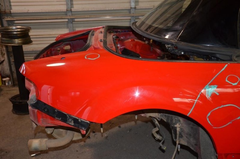2007-2015 Mazda Mx-5 Miata NC Passenger Right Rear Quarter Panel Assembly