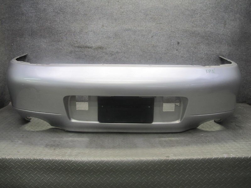 1999-2001 PORSCHE 911 996 REAR BUMPER COVER ARCTIC SILVER 99650521101
