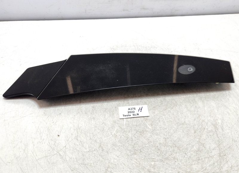✅ 21-23 OEM Tesla Model S Right Passenger B-Pillar Glass Applique W/ Camera