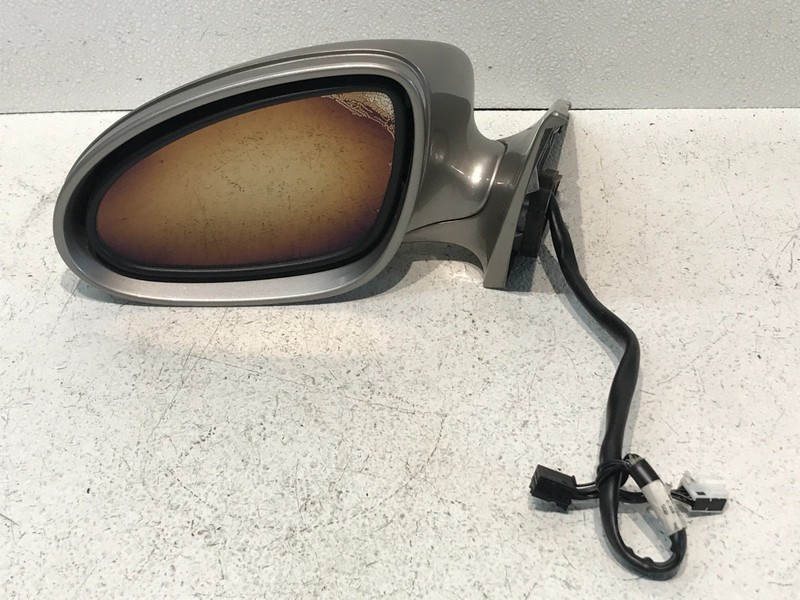 06-08 Mercedes CLS500 Front Left Driver Side Door Rear View Mirror OEM Silver